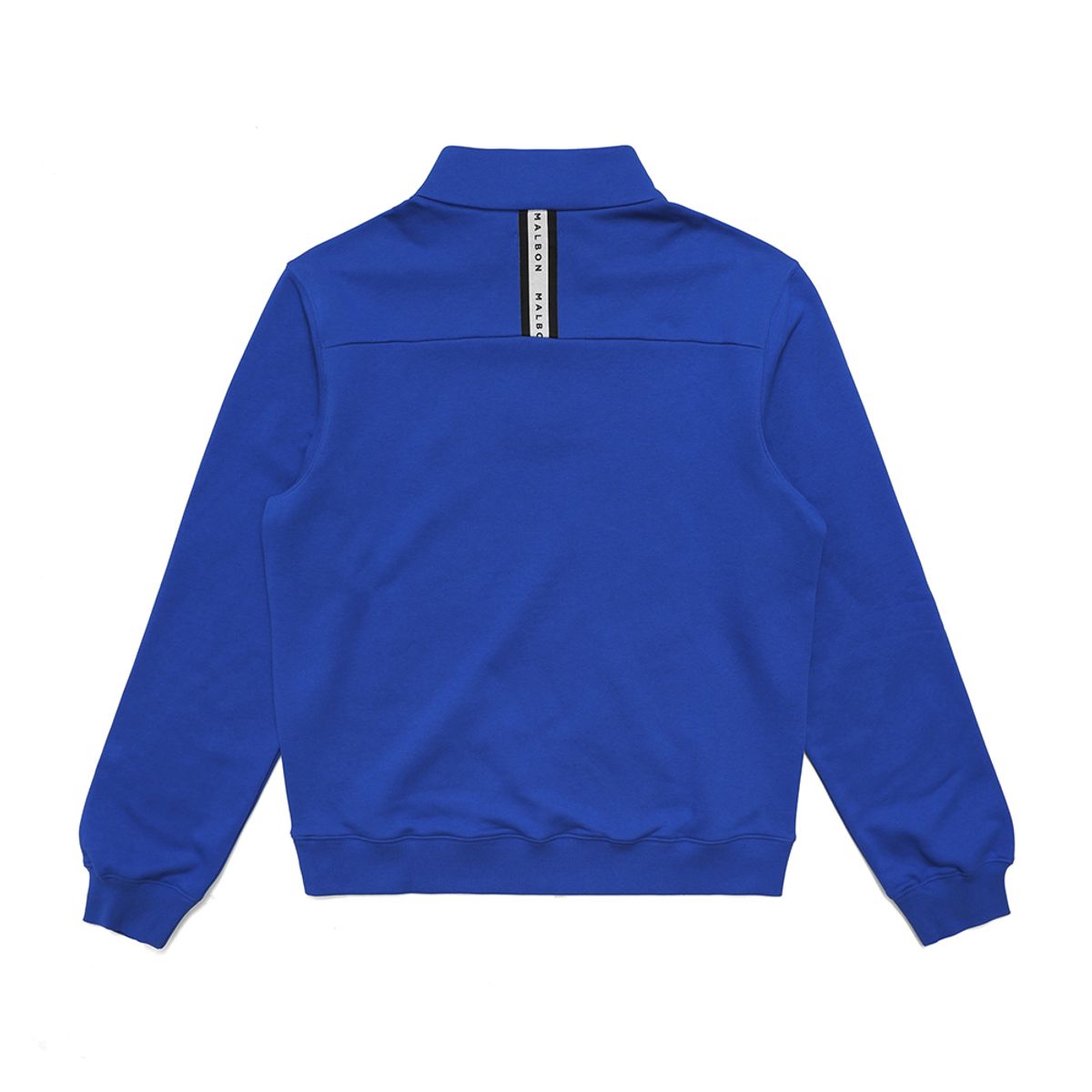 말본 골프(MALBON GOLF) [LEGACY Collection] Spindle 1/4 반집업 티셔츠 BLUE
