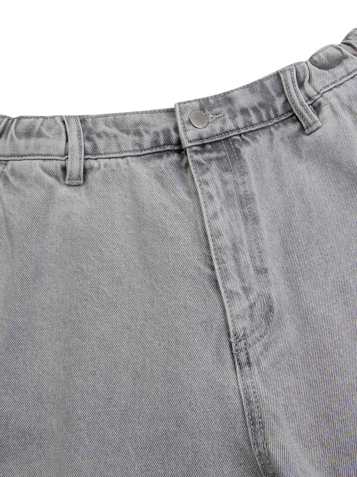 노르디스크(NORDISK) 데님 카펜터 스트레이트 팬츠 (와이드 핏) - M_SHIMMER GREY