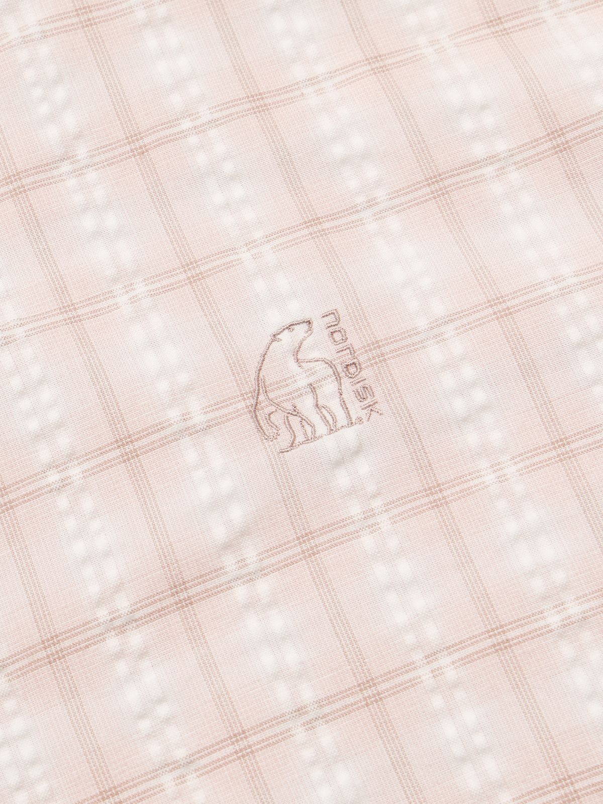 노르디스크(NORDISK) 체크 긴팔 셔츠 - U_Light Pink