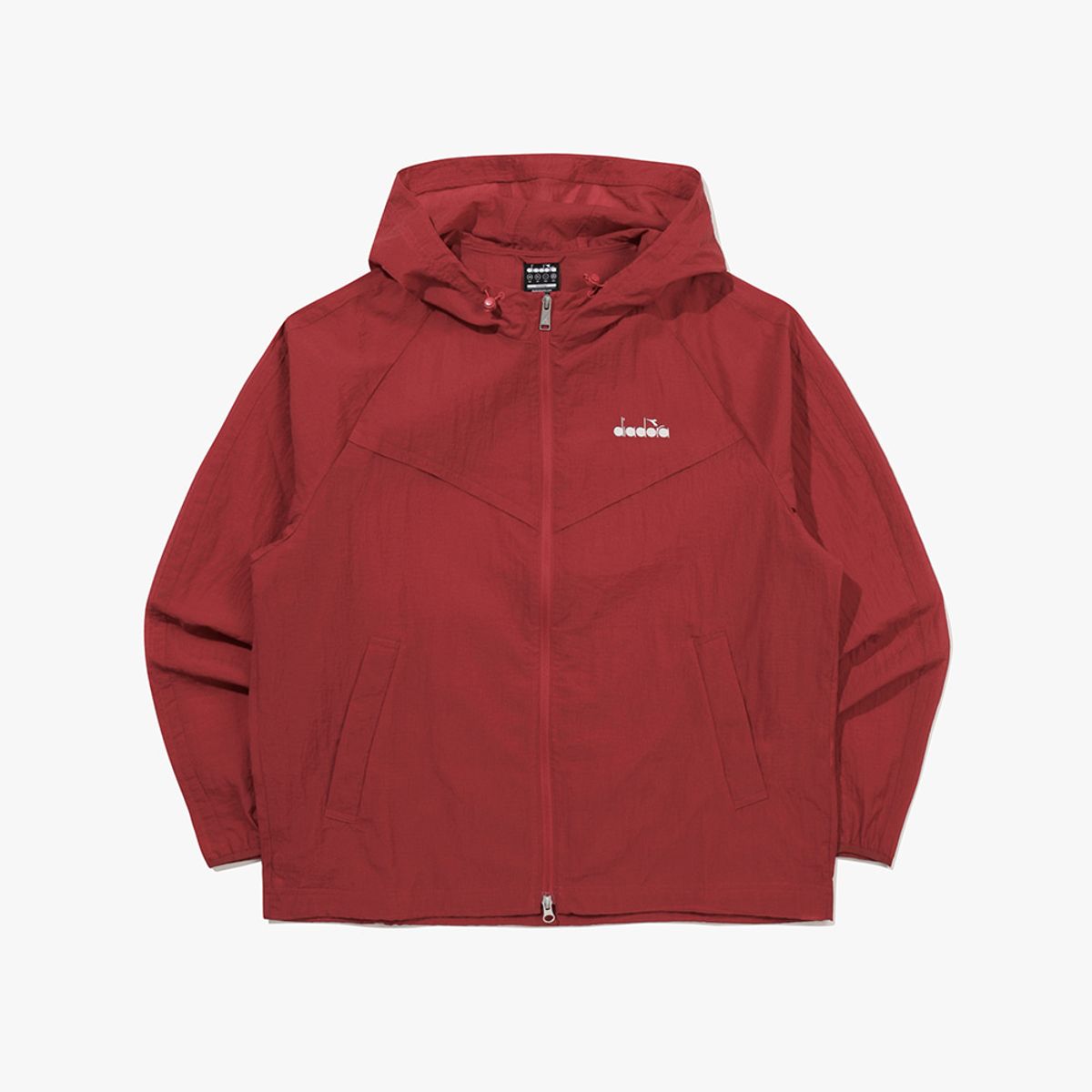 디아도라(diadora) 브리즈 경량 후드 자켓 RED