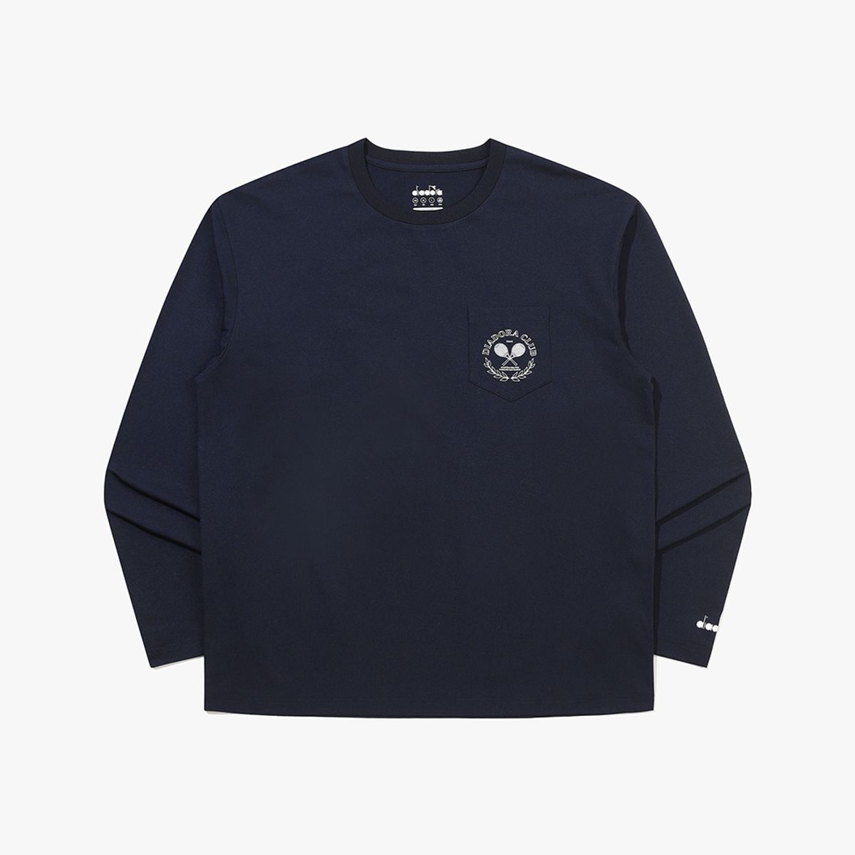 디아도라(diadora) 에어텍스 라켓 긴팔 티셔츠 NAVY