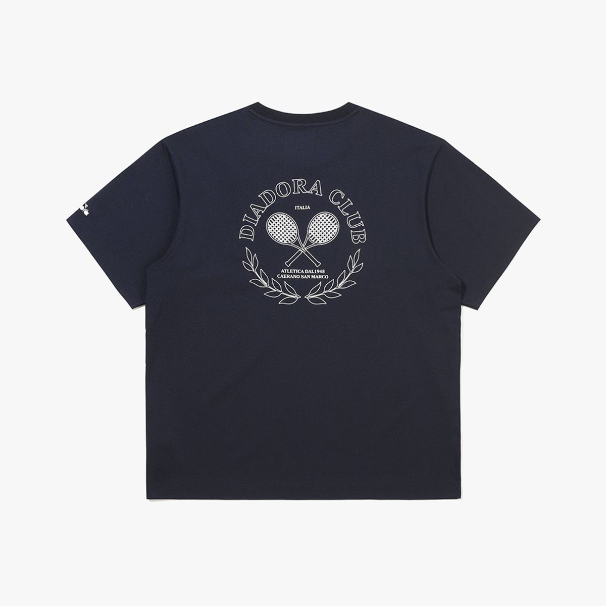 디아도라(diadora) 에어텍스 라켓 반팔 티셔츠 NAVY