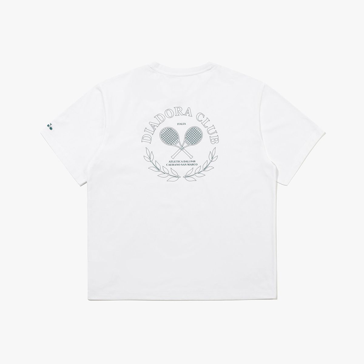 디아도라(diadora) 에어텍스 라켓 반팔 티셔츠 OFF WHITE
