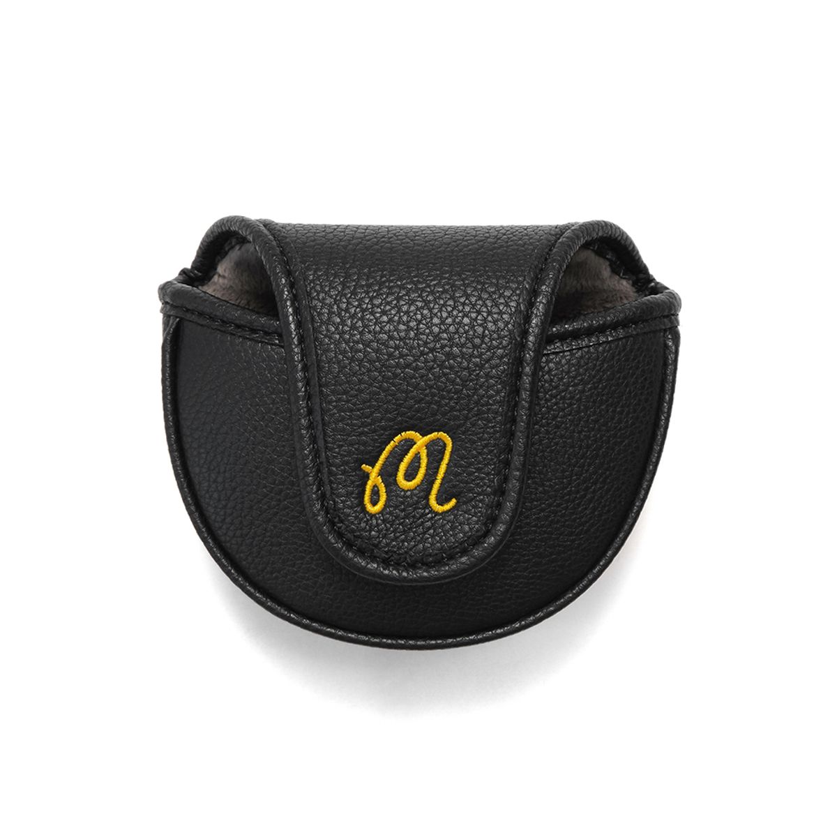 말본 골프(MALBON GOLF) [Caddybear Collection] 캐디베어 맬릿 커버 BLACK