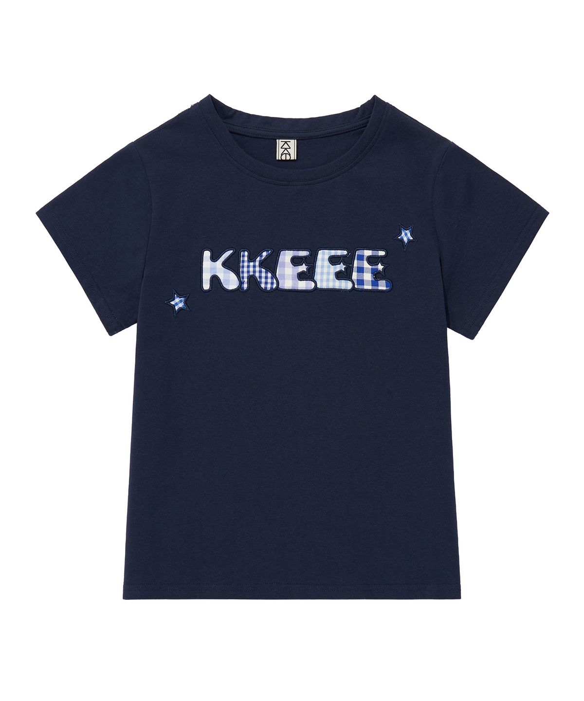 케이케이이이이(KKEEE) 마이네임 체크패치 반팔티(3color)