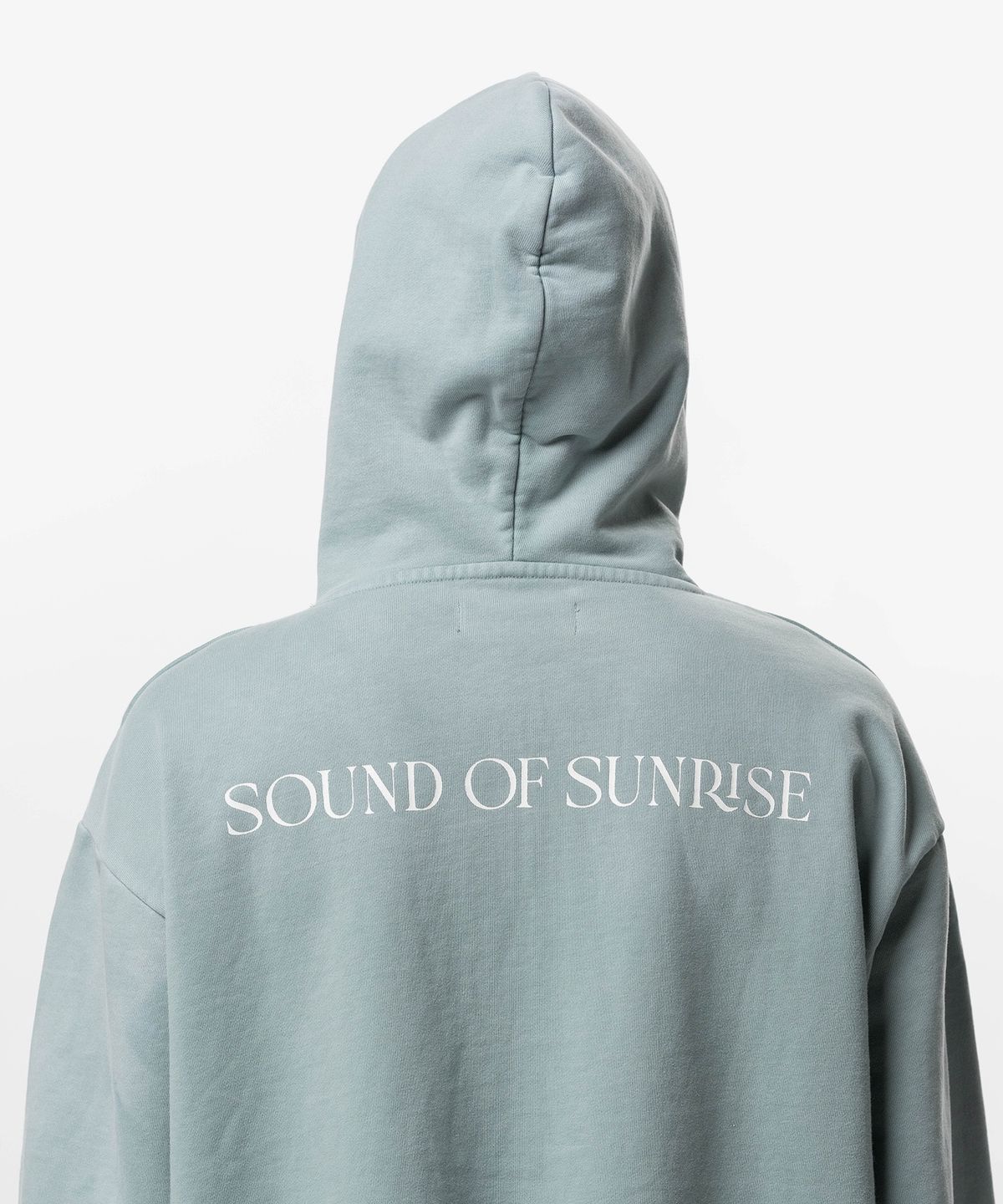 사운드오브선라이즈(SOUND OF SUNRISE) 선 페이디드 라이크 집업 후디 LIGHT GREEN