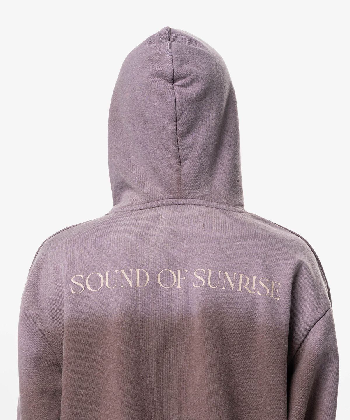 사운드오브선라이즈(SOUND OF SUNRISE) 선 페이디드 라이크 집업 후디 BURGUNDY