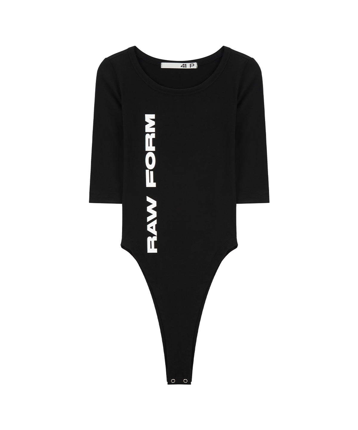 사일프레이(41PRAY) 3/4 Sleeve Bodysuit / Black