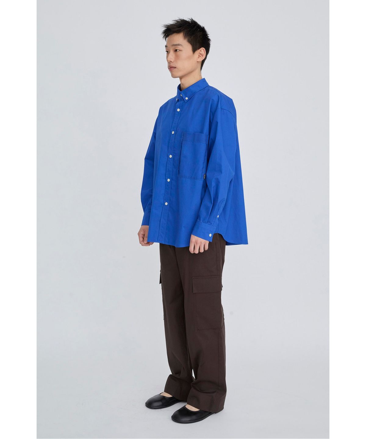 래코드(RECODE) Deconstructed Pocket Shirt RKSAX26610BUX