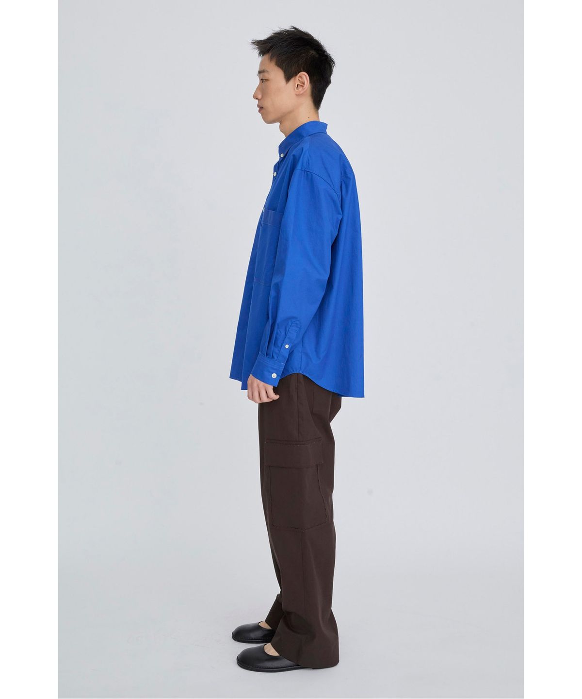 래코드(RECODE) Deconstructed Pocket Shirt RKSAX26610BUX