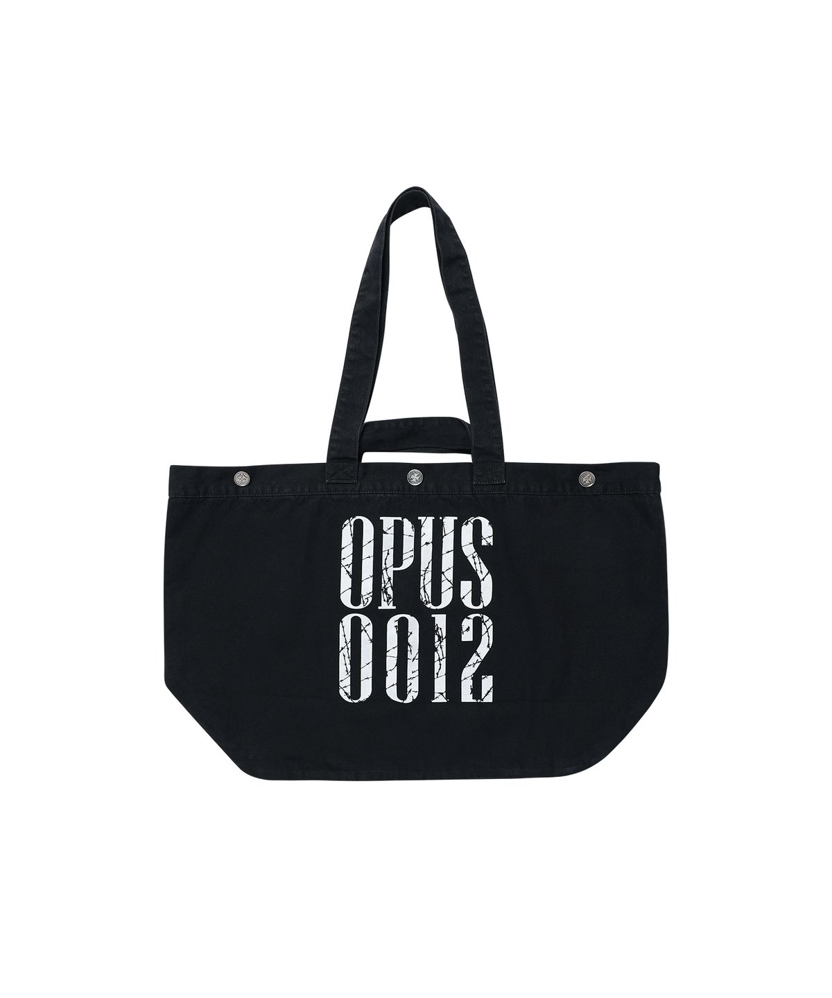 오퍼스 0012(OPUS 0012) Op. 10 OPUS DISTRESSED TOTE BAG BLACK