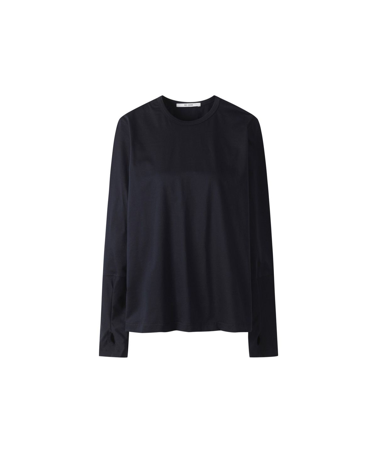 래코드(RECODE) Back Garment Patch Long Top RQTAS26517NYX