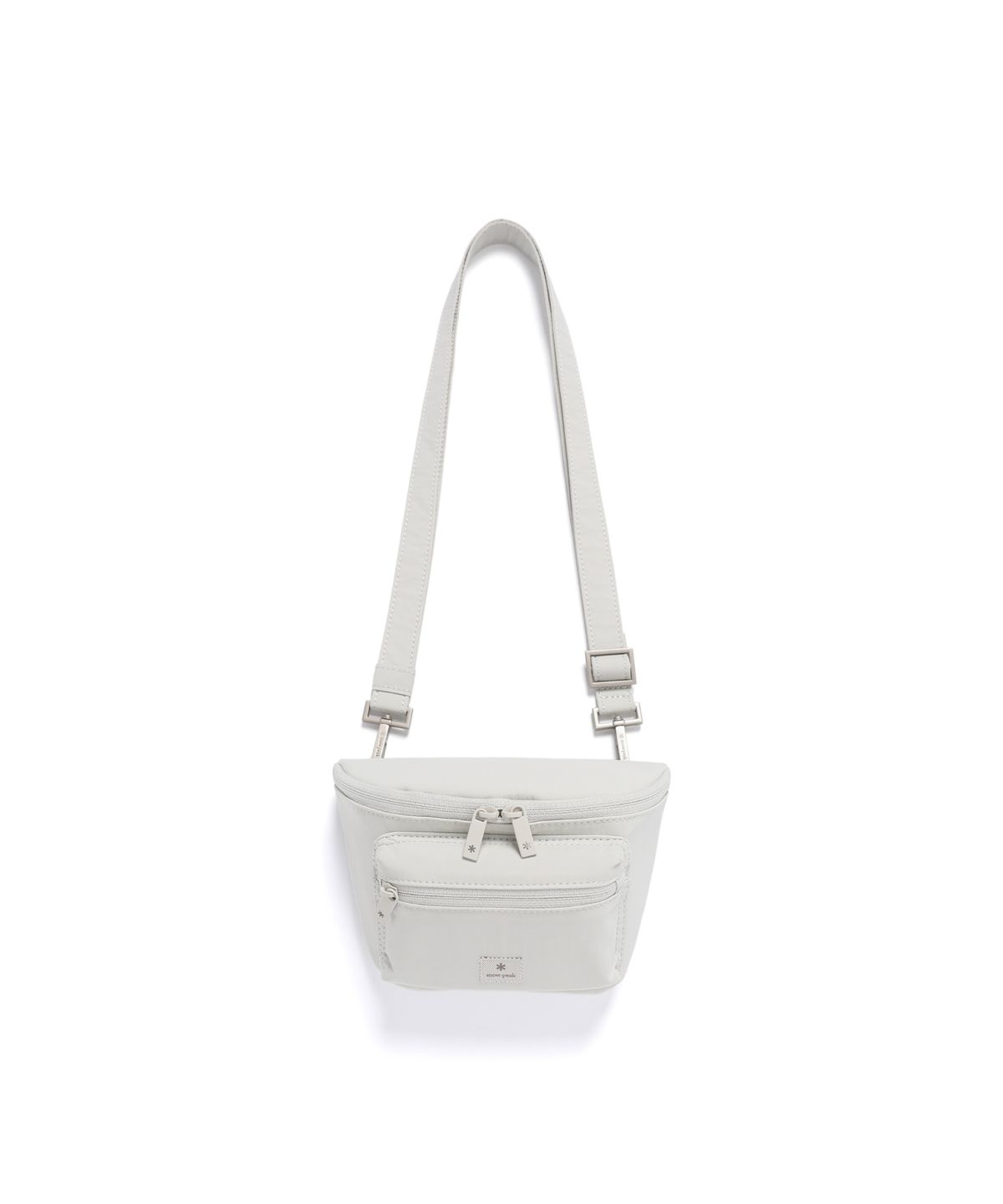 스노우피크 어패럴(SNOWPEAK APPAREL) 경량 타슬란 미니 크로스백 1L (S26MWFCB71) Light Beige
