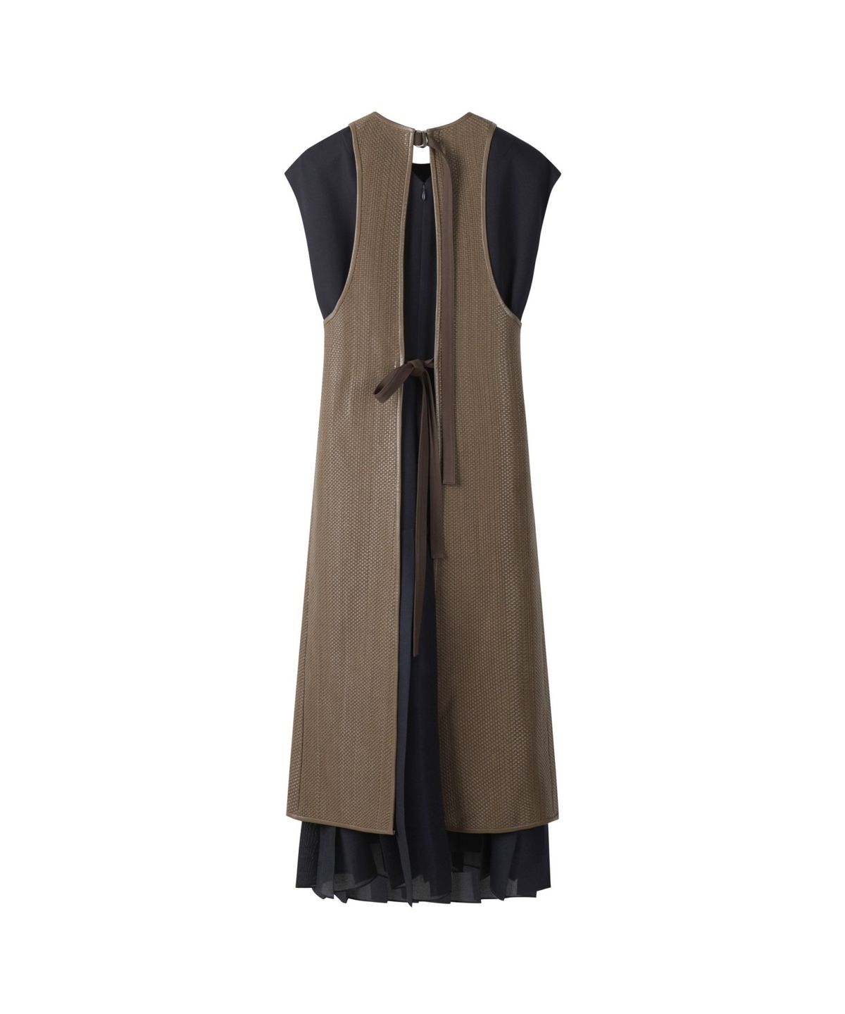 래코드(RECODE) Layered Vest Dress R0DAA25240BRX