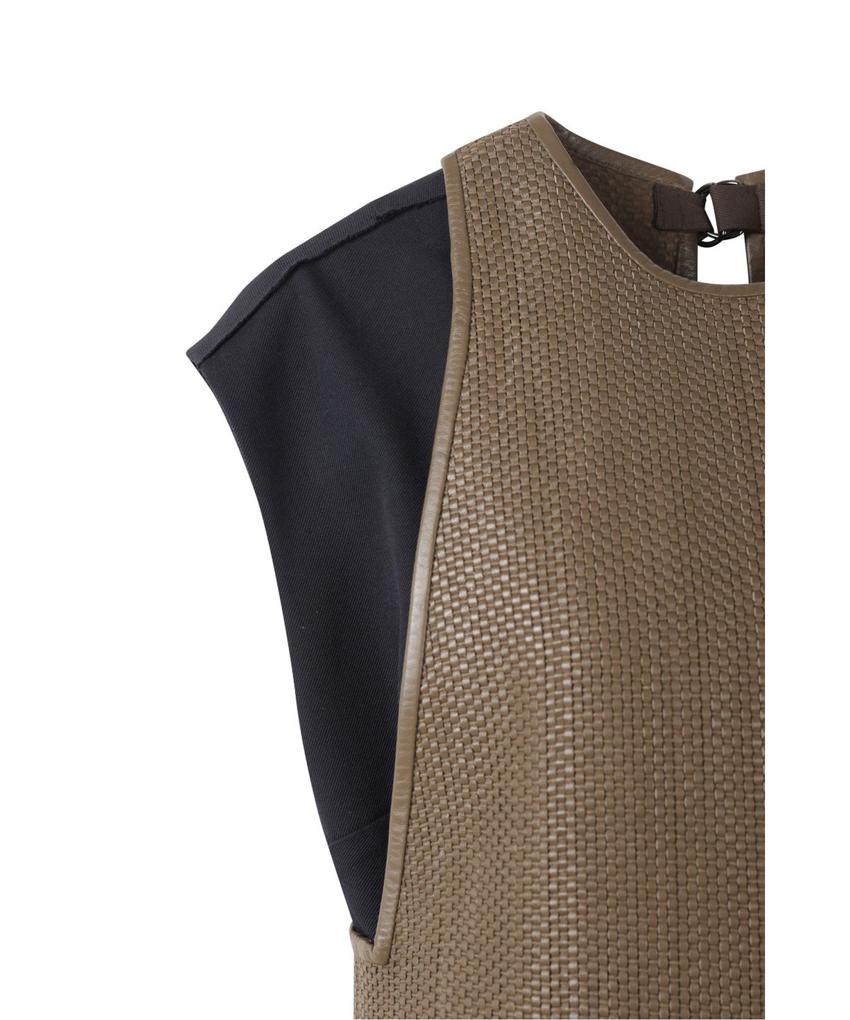 래코드(RECODE) Layered Vest Dress R0DAA25240BRX