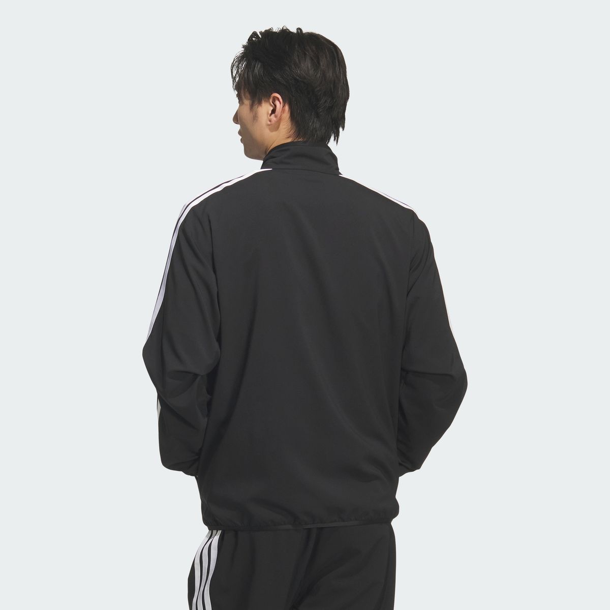 아디다스(ADIDAS) 3-스트라이프 레귤러 핏 라이트 우븐 트랙 탑 KR8907