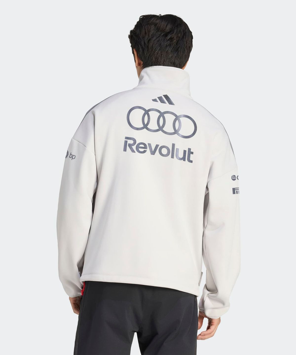 아디다스(ADIDAS) 아우디 F1 팀 엔지니어 트랙탑 - 초크펄:아이온메탈릭 / KE8919