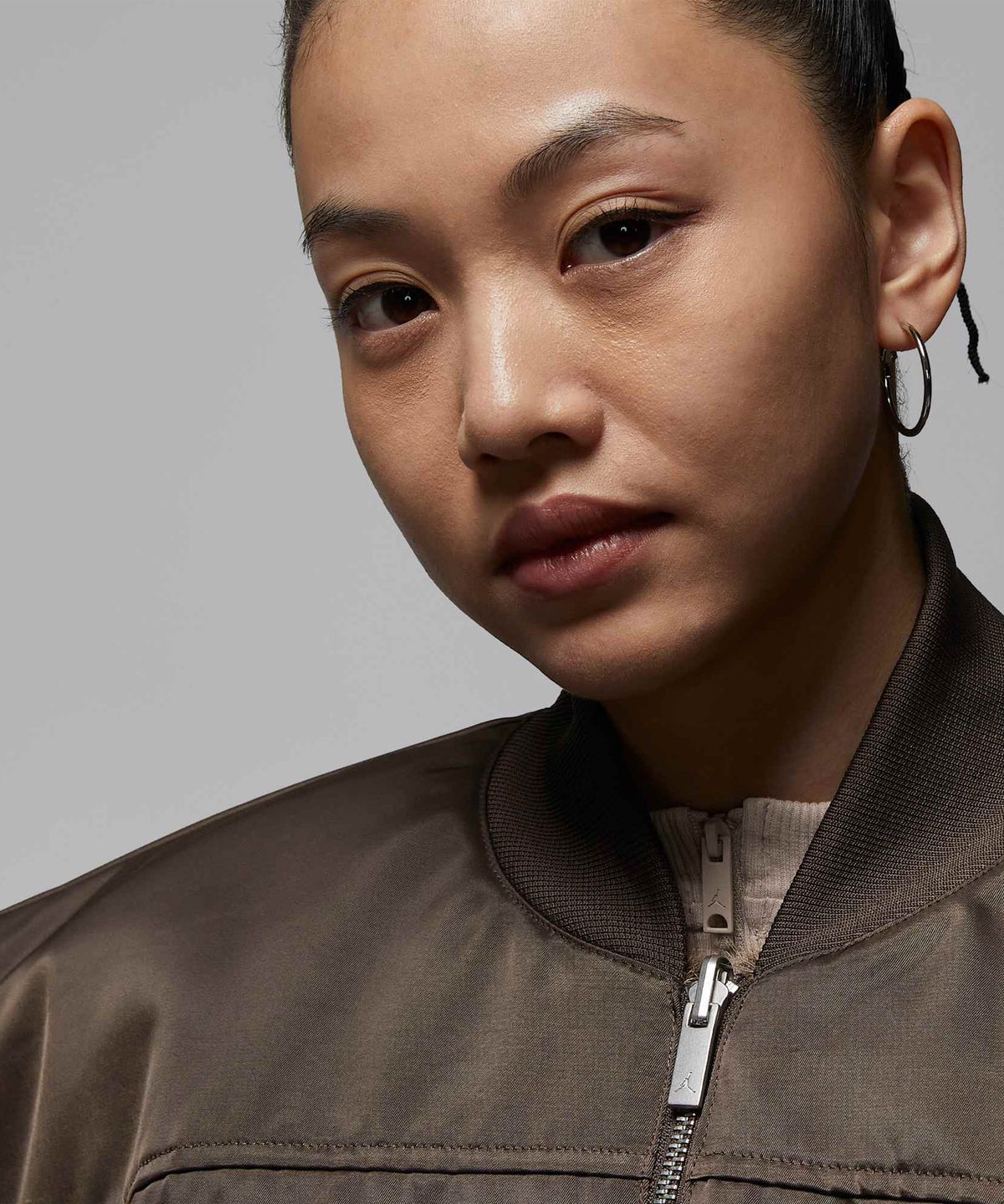나이키(NIKE) 조던 플라이트 리버시블 베스트 W - 바로크 브라운:브리티시 카키:바로크 브라운 / IO3046-237