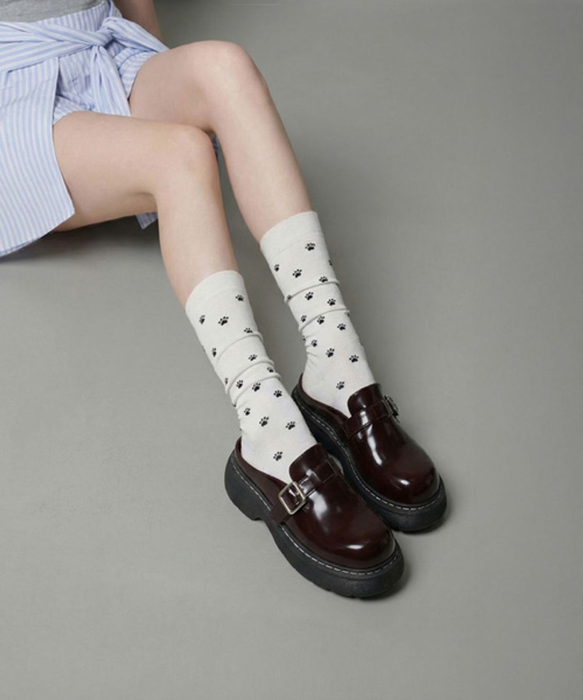 착한구두(CHAAKAN) 마흐 플랫폼 클로그 뮬 MLLTR1i122 (5cm)