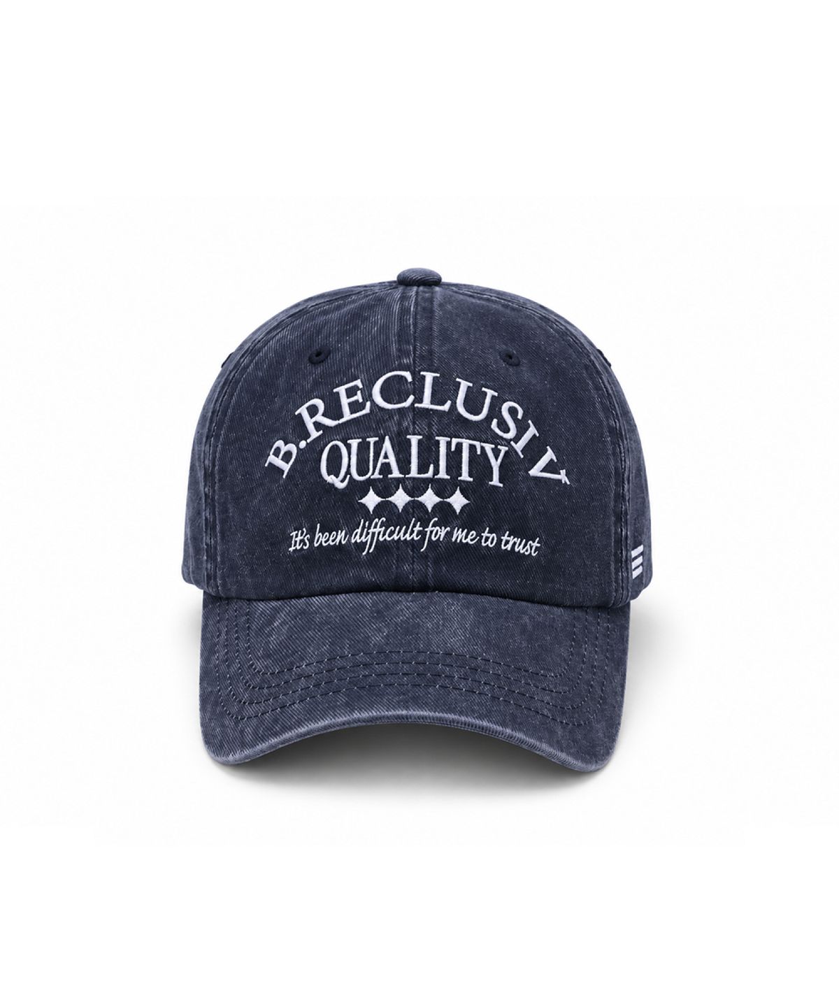 블랙리클루시브(BLACK RECLUSIVE) 퀄리티 로고 볼캡 3colors (BKE5UCW400)
