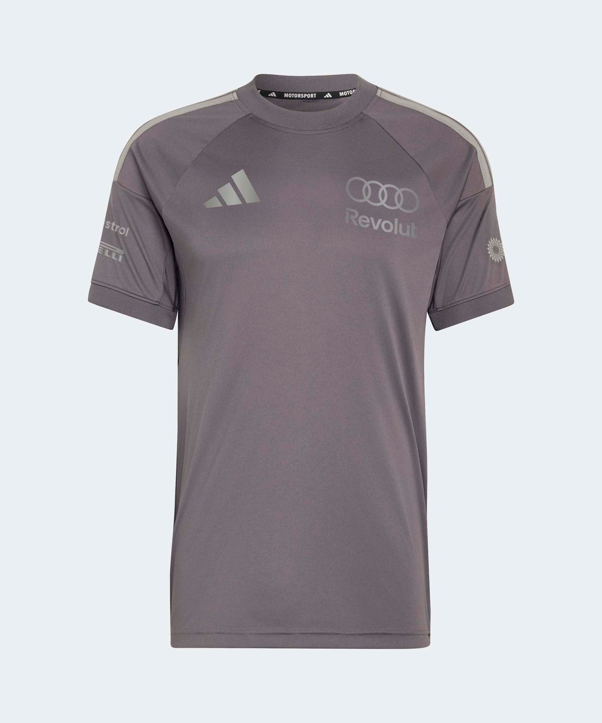 아디다스(ADIDAS) 아우디 F1 팀 드라이버저지 레플리카 - 그레이:아이언메탈릭 / KF0912