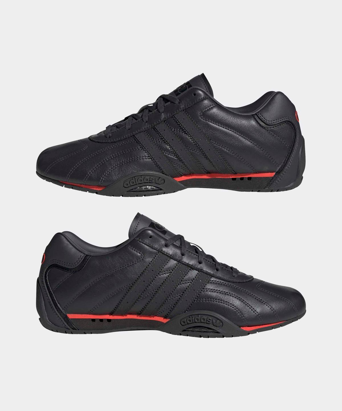 아디다스(ADIDAS) 아우디 F1 팀 아디레이서 로우 - 블랙:레드 / KJ1221