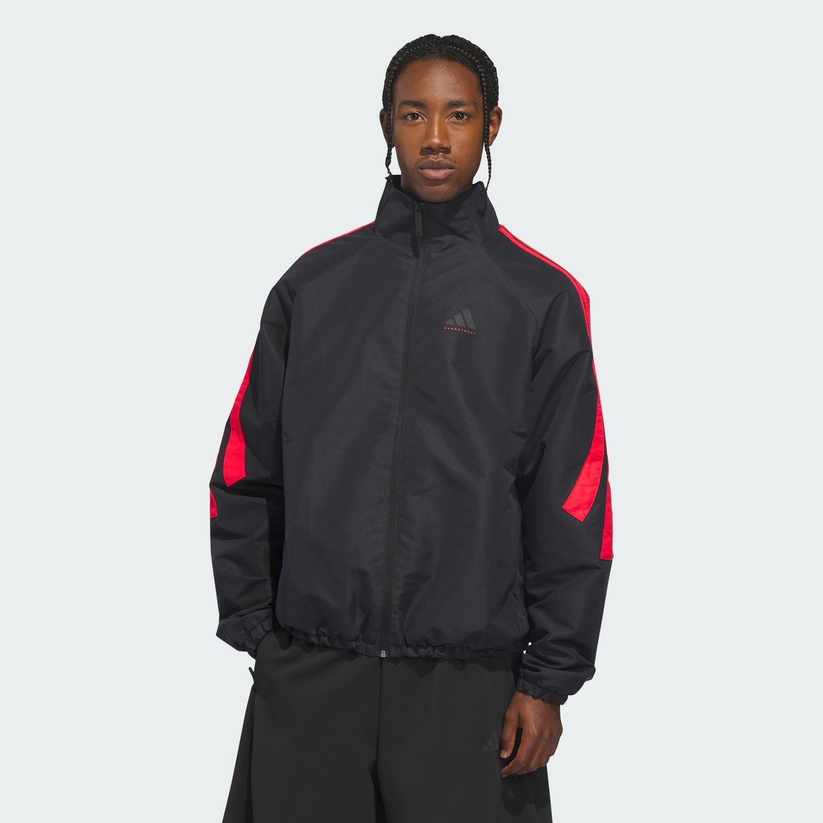 아디다스(ADIDAS) 바스켓볼 우븐 트랙 재킷 JZ0373