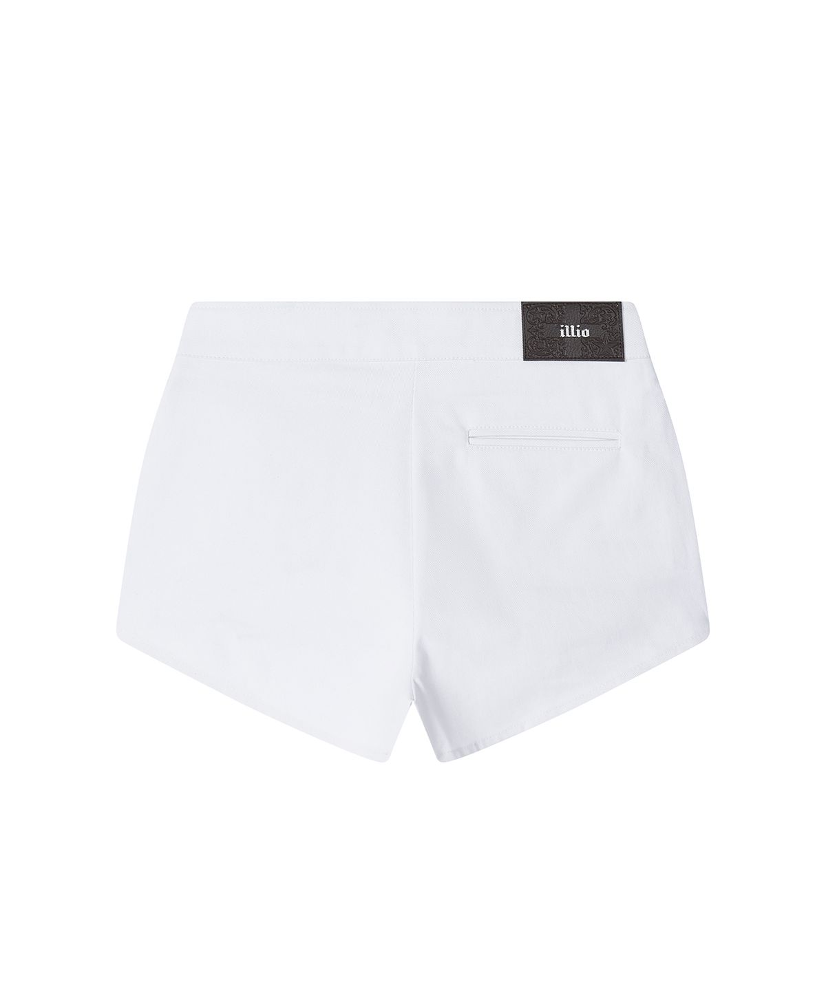 일리오(ILLIO) White Biker layer shorts