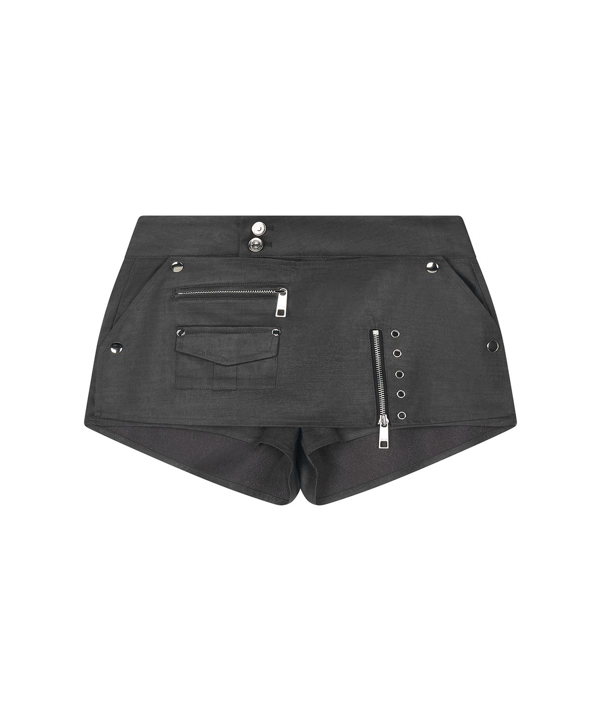 일리오(ILLIO) Charcoal Biker layer shorts