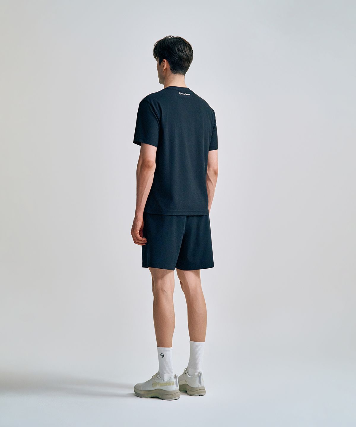 세르지오 타키니(SERGIO TACCHINI) M 리네아 반팔 티셔츠 (Black)