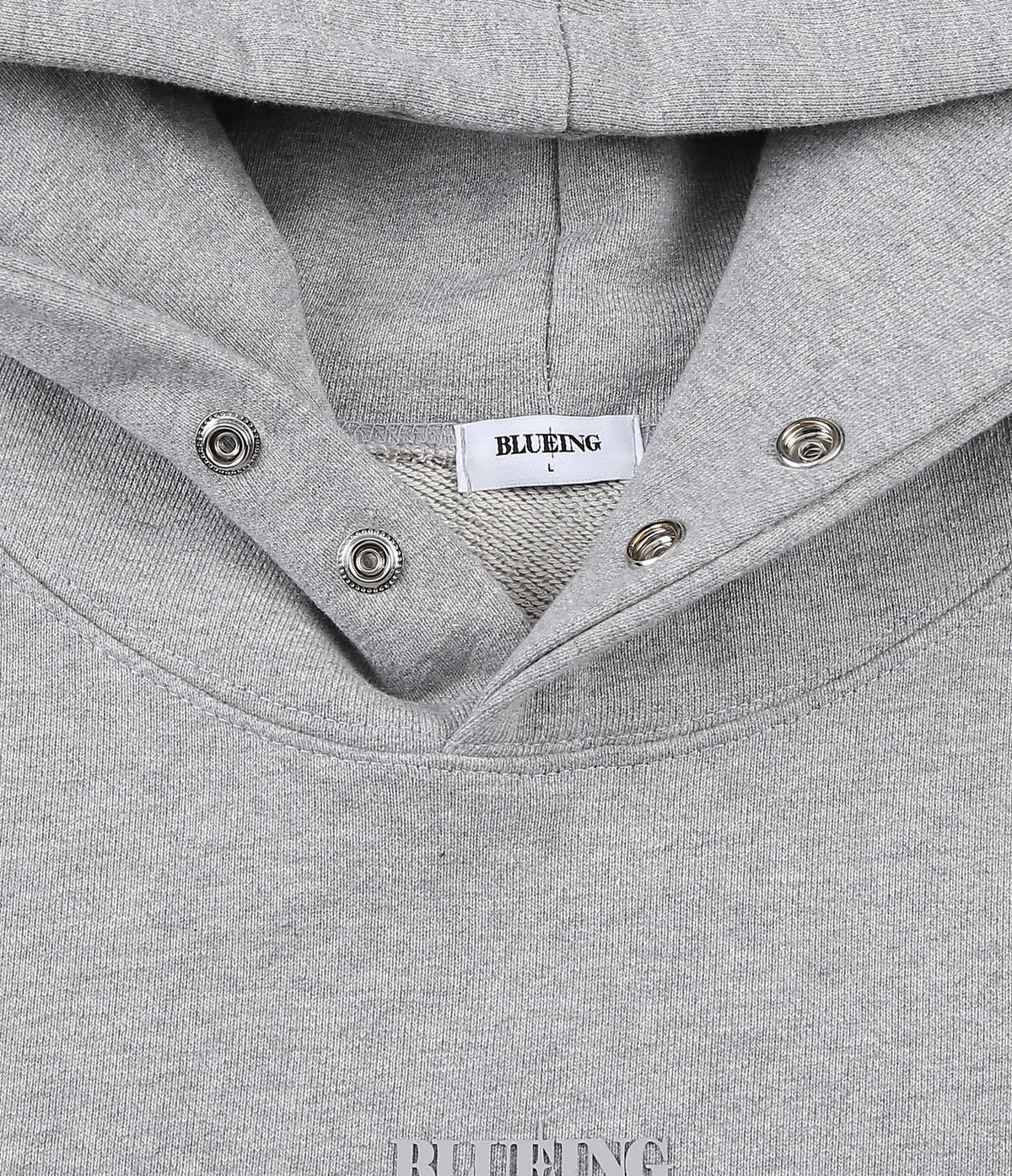 블루잉(BLUEING) SCOTCH SOLID GRAPHIC LOGO HOOD