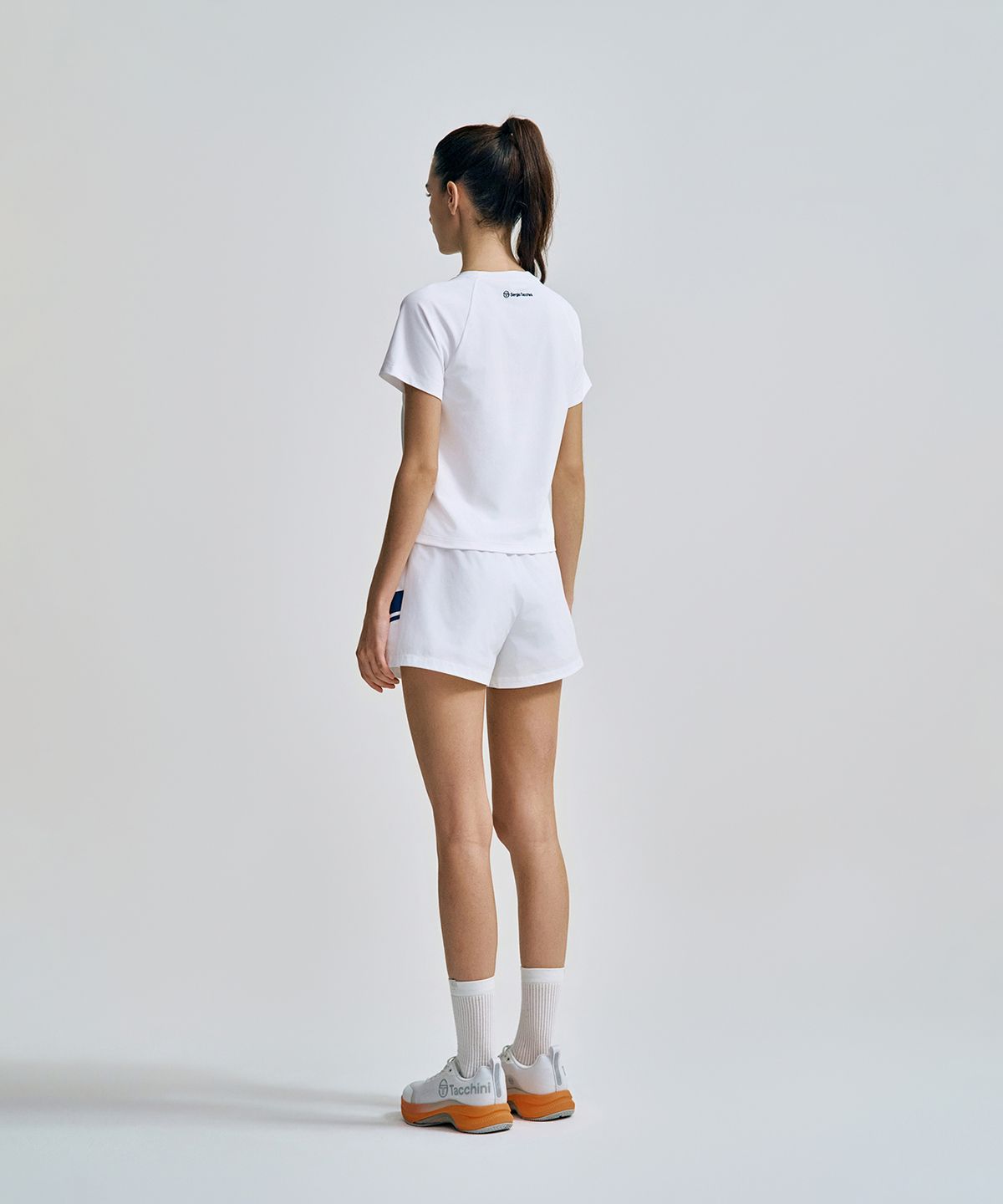 세르지오 타키니(SERGIO TACCHINI) W 리네아 반팔 티셔츠 (White)