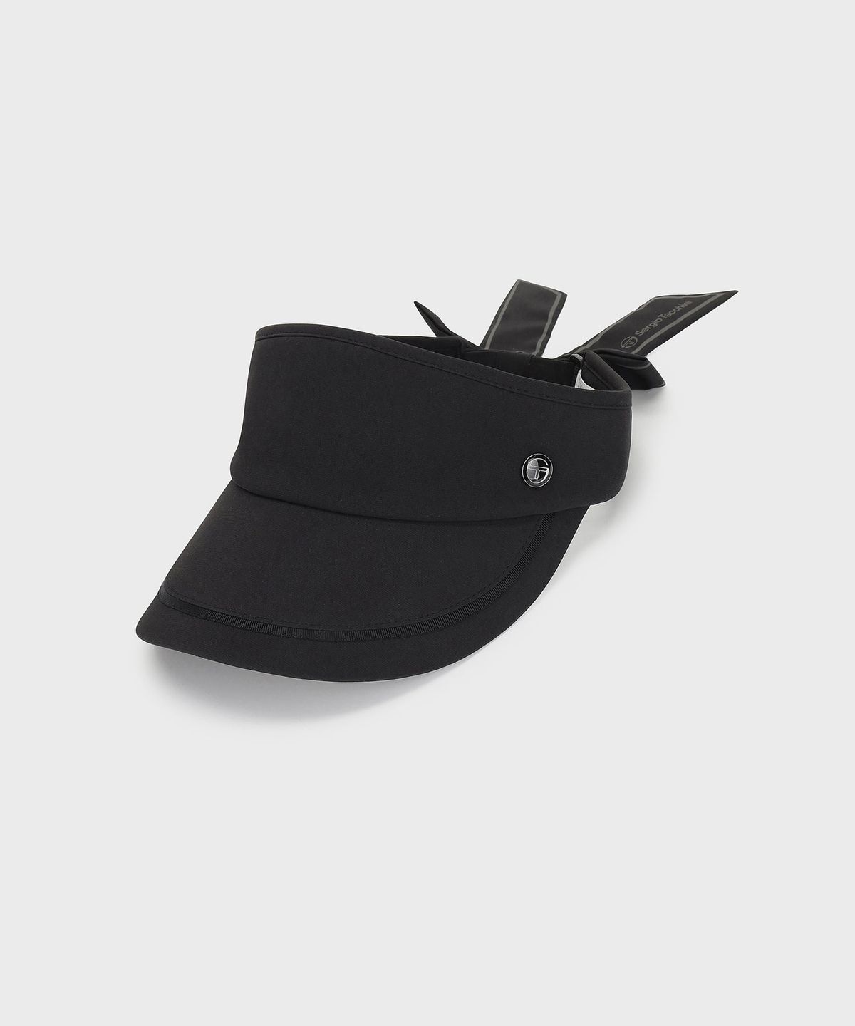 세르지오 타키니(SERGIO TACCHINI) W 와이드 리본 썬바이저 (Black)