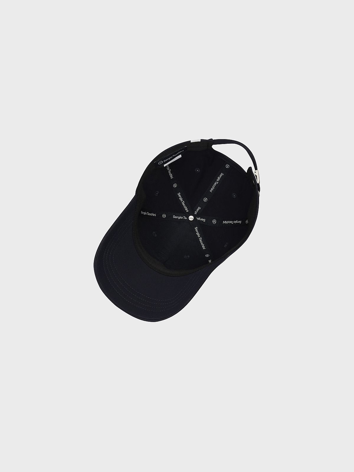 세르지오 타키니(SERGIO TACCHINI) U 클래식 엠블럼 코튼라이크 볼캡 (Navy)