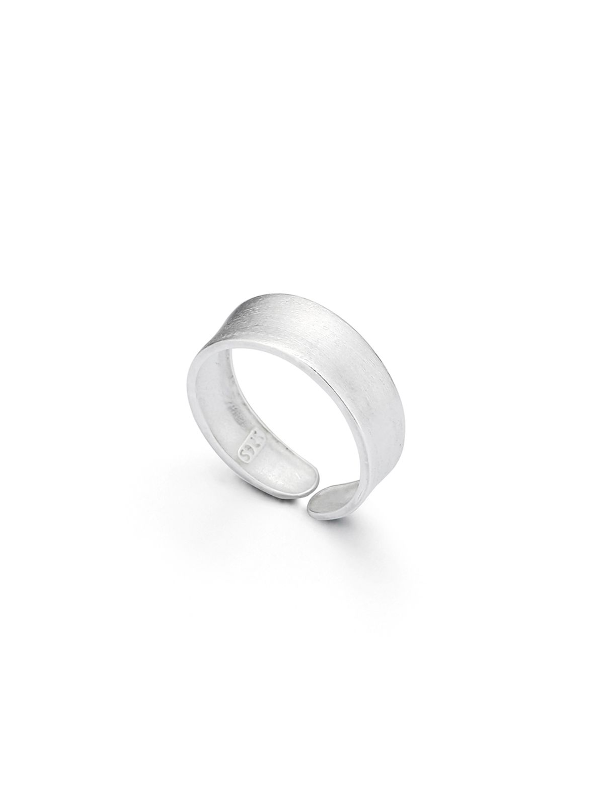 이너프(ENUFF) (silver 925) Solid matt ring