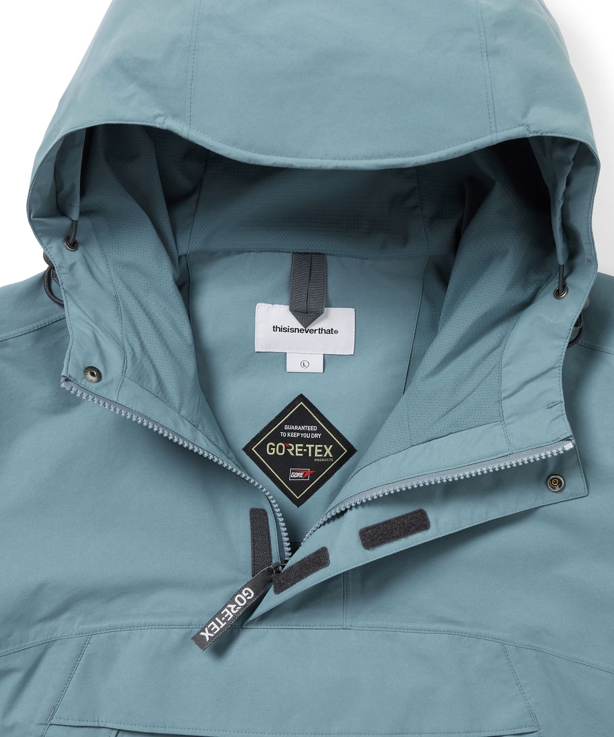 디스이즈네버댓(THISISNEVERTHAT) GORE-TEX 2L Anorak Jacket Light Blue