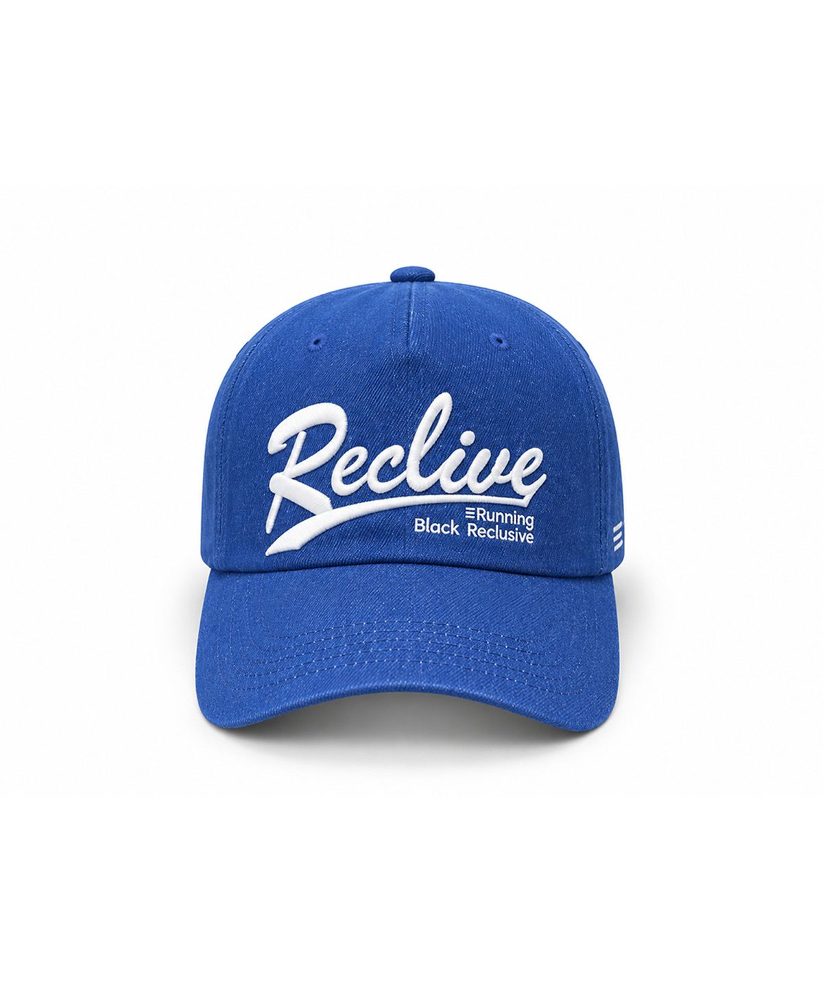 블랙리클루시브(BLACK RECLUSIVE) 러닝 데님 볼캡 3colors (BKE5UCW100)