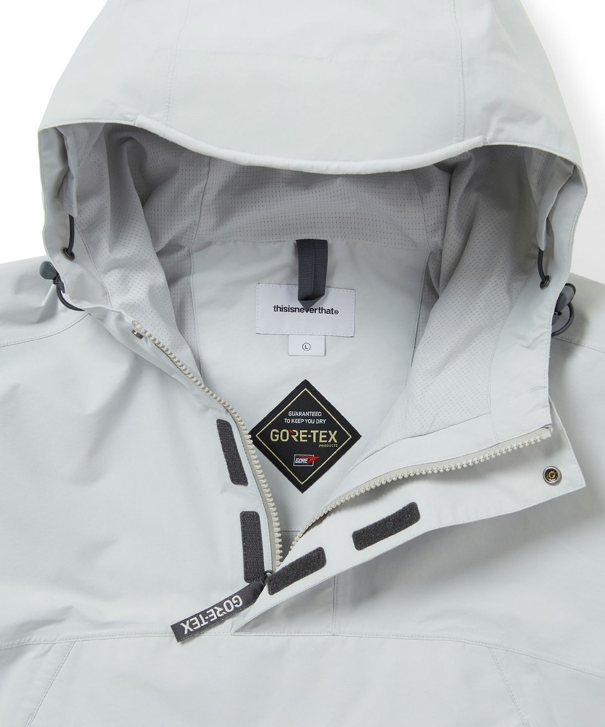 디스이즈네버댓(THISISNEVERTHAT) GORE-TEX 2L Anorak Jacket Stone