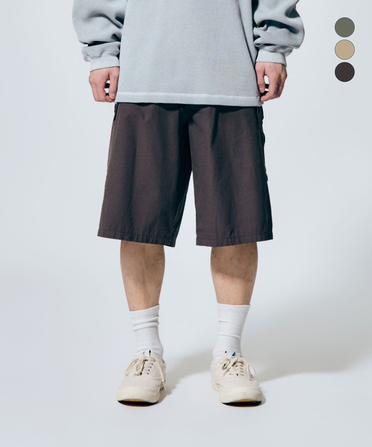 노티카(NAUTICA) 메카닉 립 카고 쇼츠 7부(3colors) NSP7816