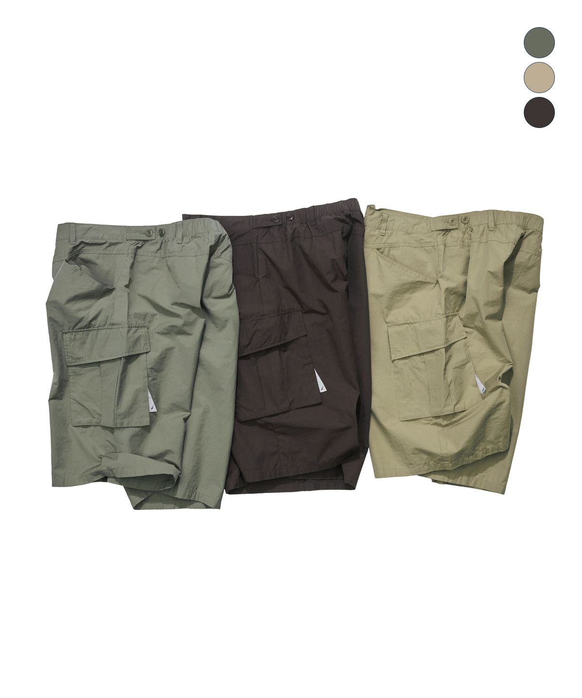 노티카(NAUTICA) 메카닉 립 카고 쇼츠 7부(3colors) NSP7816