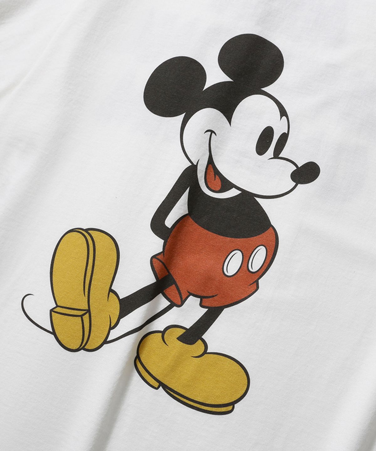 모이프(MOIF) [SS26] CLASSIC MICKEY H/S TEE (W) / OFF WHITE