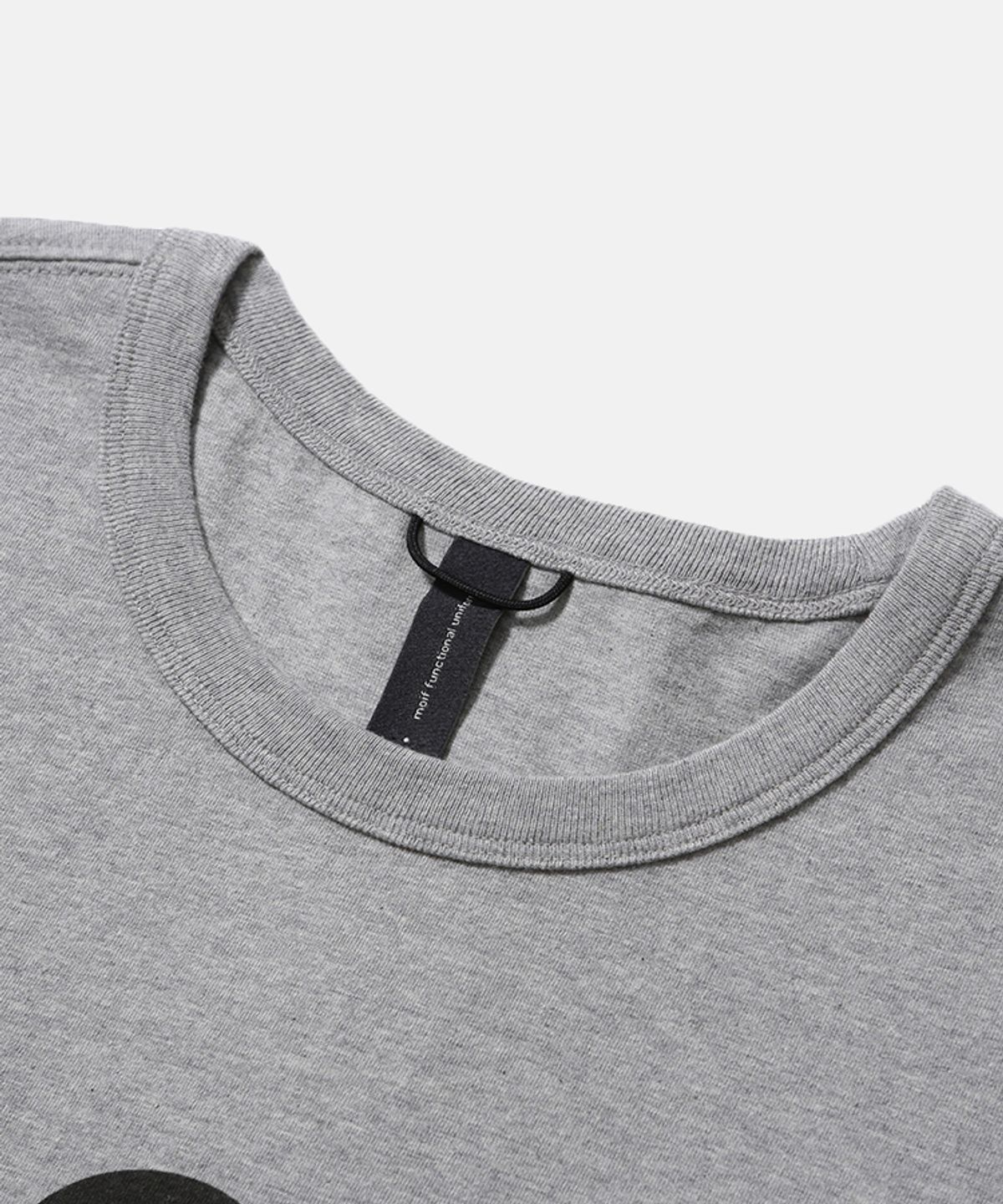 모이프(MOIF) [SS26] CLASSIC MICKEY L/S TEE (W) / HEATHER GRAY