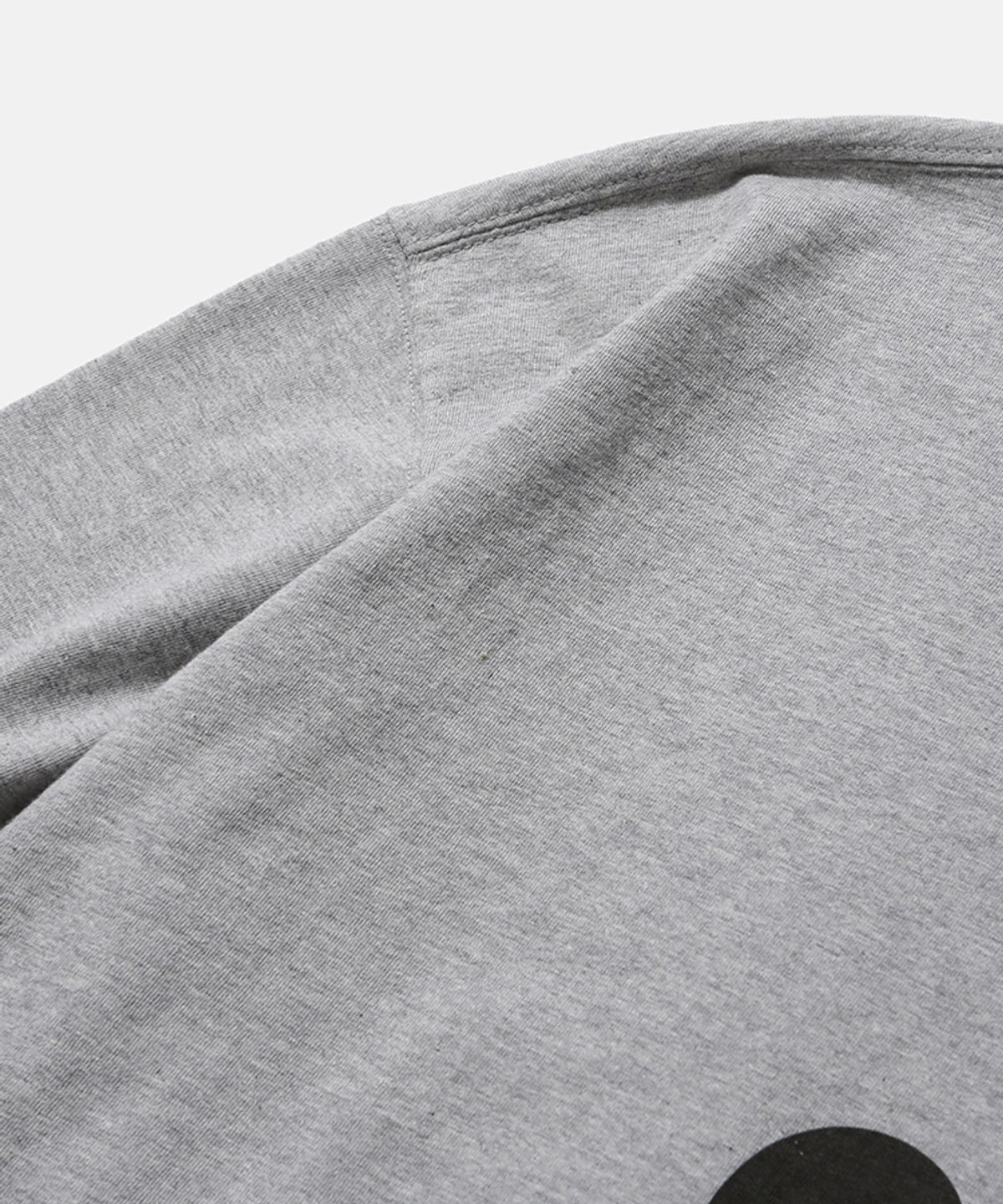 모이프(MOIF) [SS26] CLASSIC MICKEY L/S TEE (W) / HEATHER GRAY