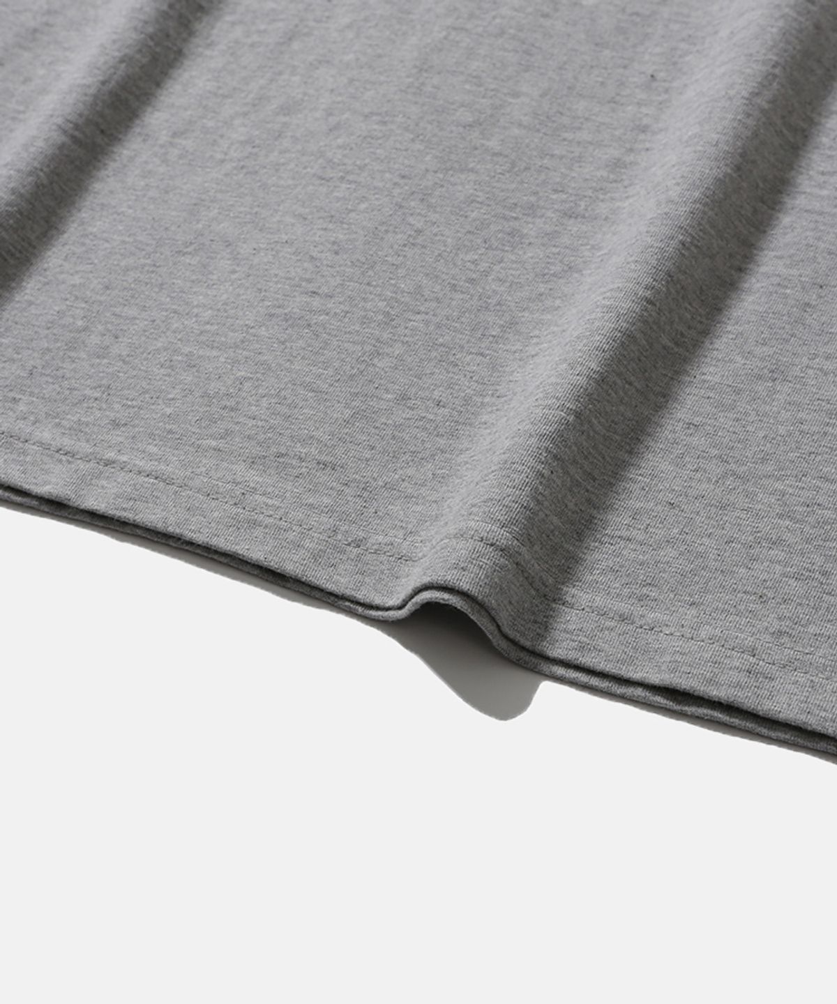 모이프(MOIF) [SS26] CLASSIC MICKEY L/S TEE (W) / HEATHER GRAY