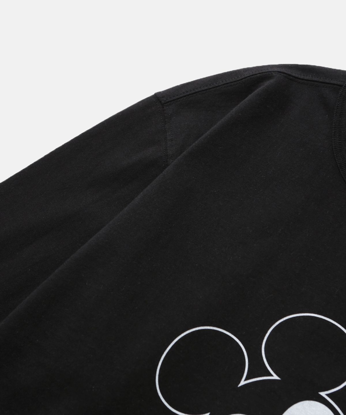 모이프(MOIF) [SS26] CLASSIC MICKEY L/S TEE (W) / BLACK