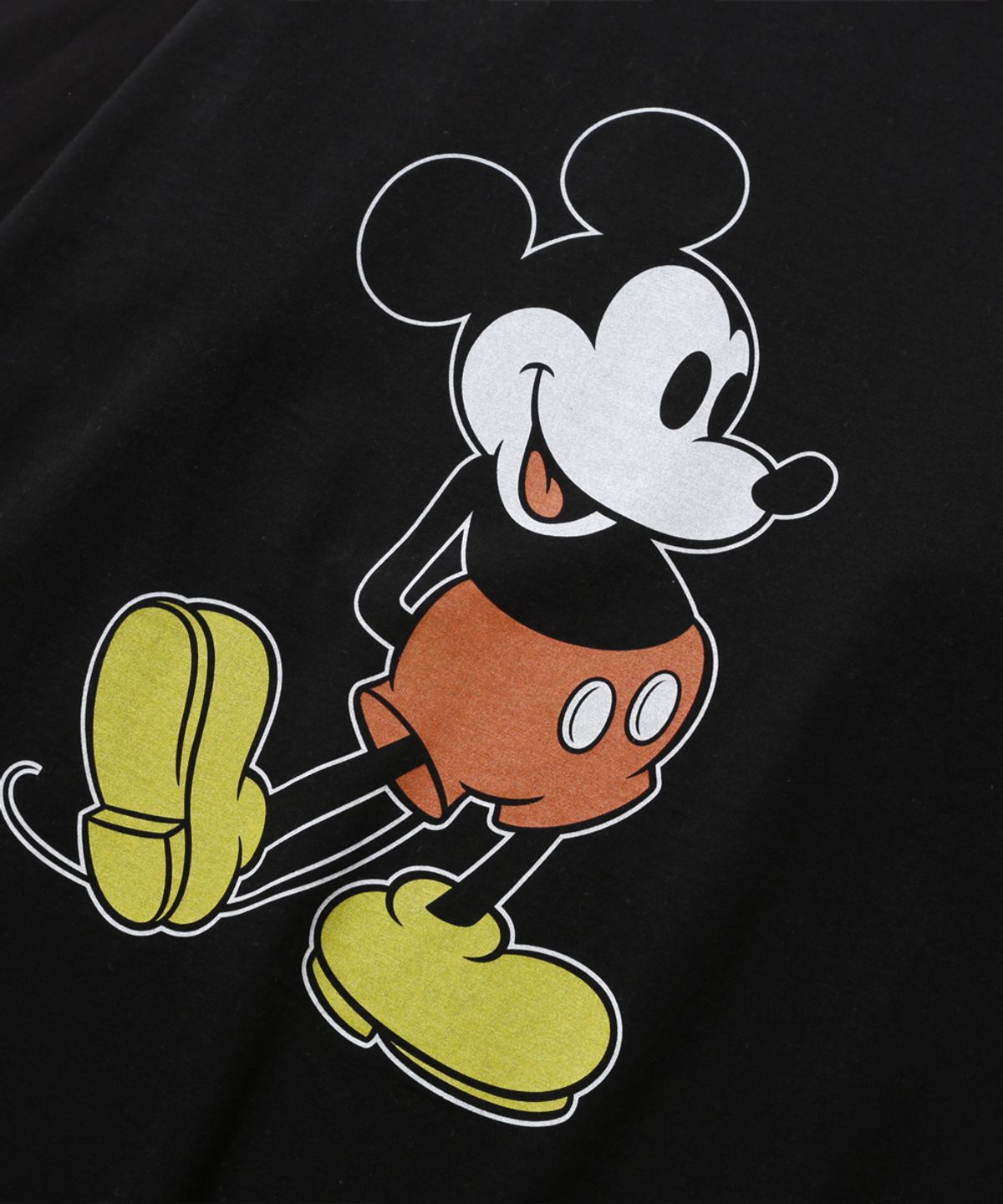 모이프(MOIF) [SS26] CLASSIC MICKEY L/S TEE (W) / BLACK