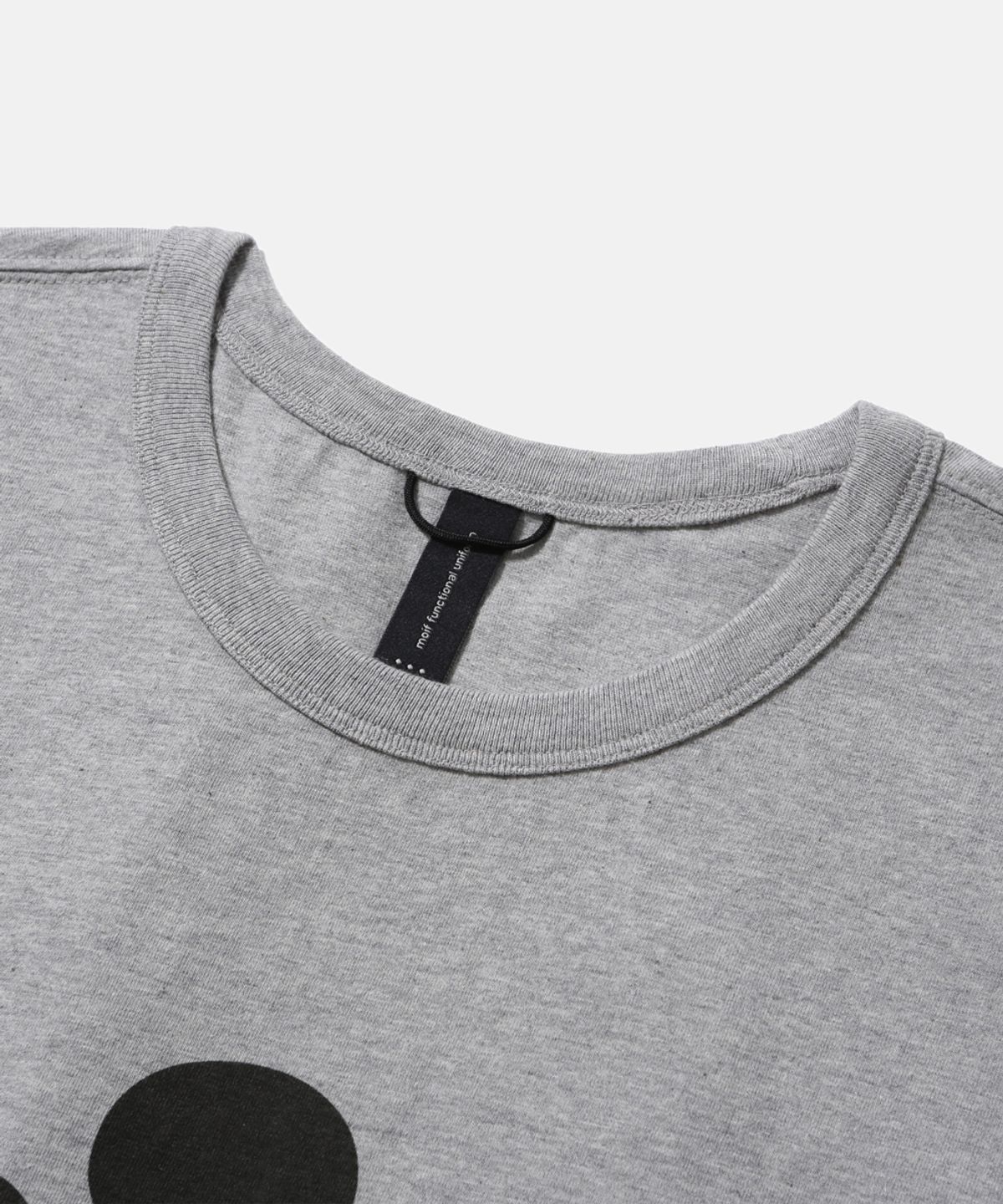 모이프(MOIF) [SS26] CLASSIC MICKEY H/S TEE (M) / HEATHER GRAY