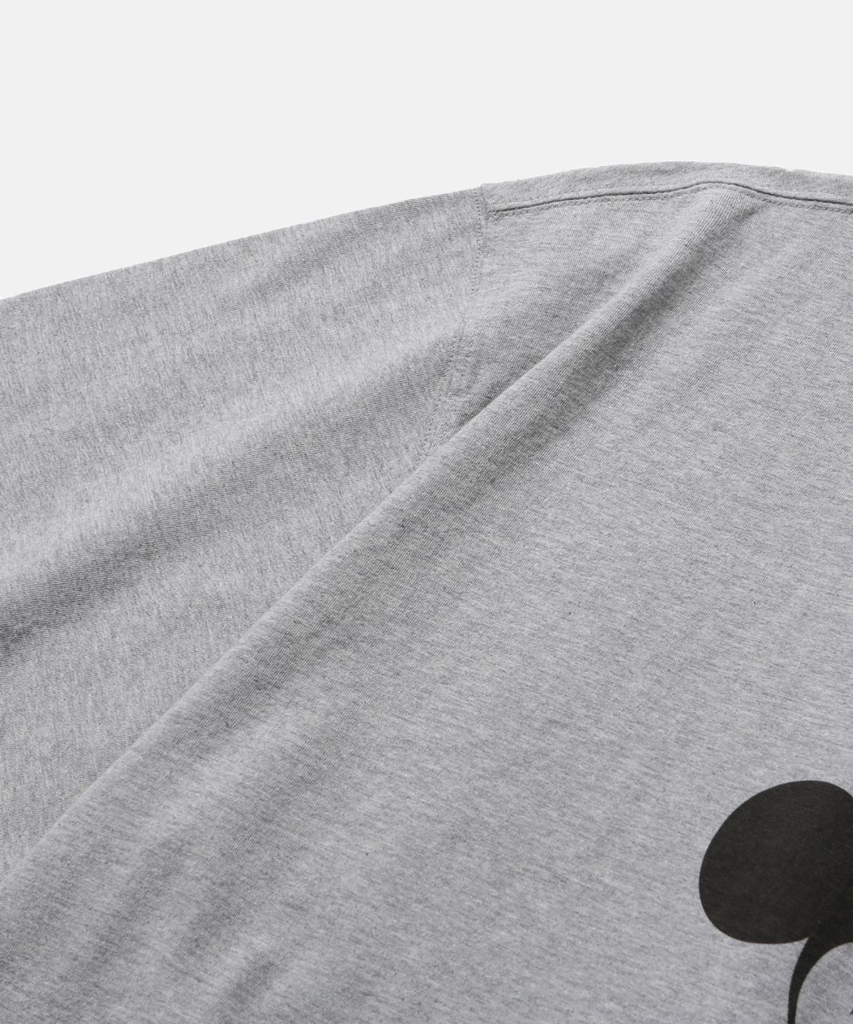 모이프(MOIF) [SS26] CLASSIC MICKEY H/S TEE (M) / HEATHER GRAY