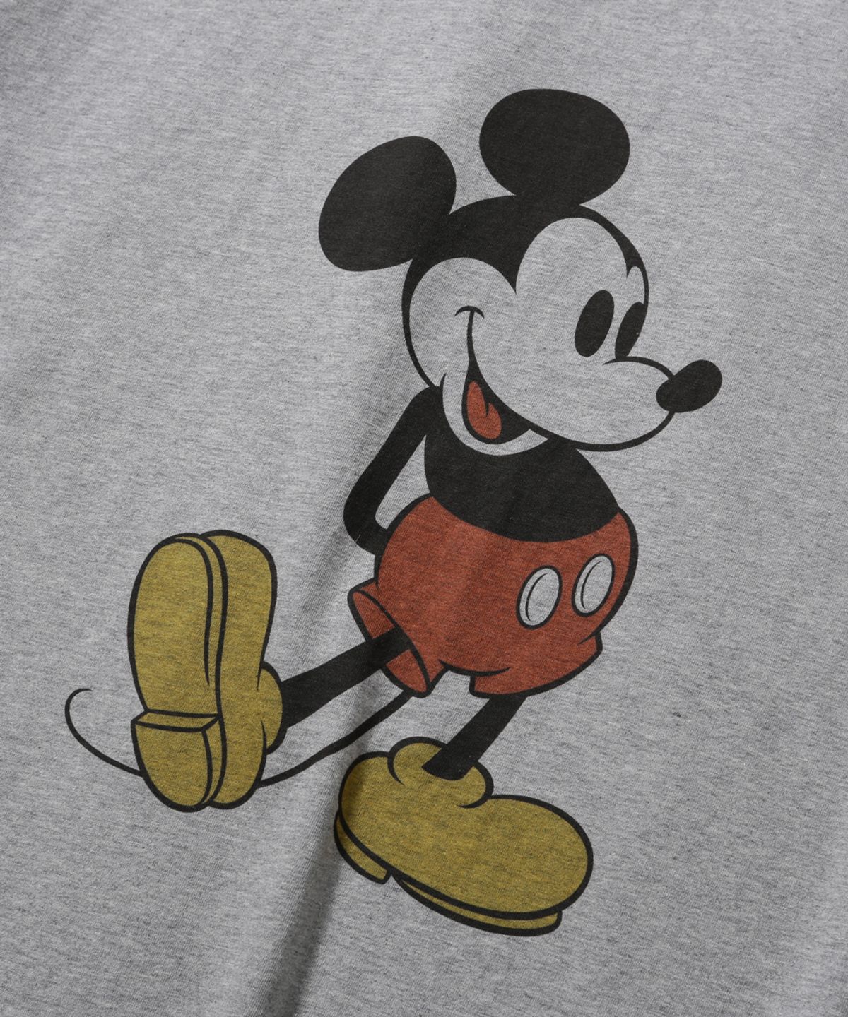 모이프(MOIF) [SS26] CLASSIC MICKEY H/S TEE (M) / HEATHER GRAY