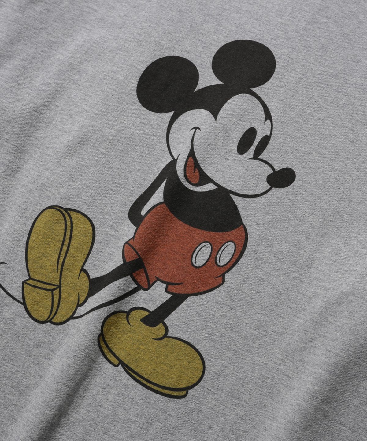 모이프(MOIF) [SS26] CLASSIC MICKEY L/S TEE (M) / HEATHER GRAY